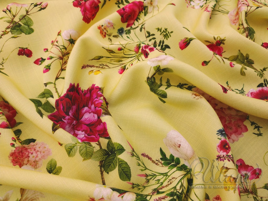 Ткань Лён  20990 2
