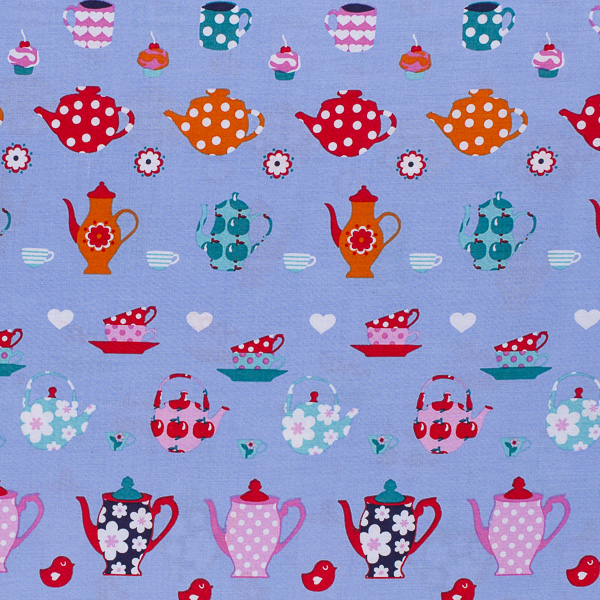 Ткань Хлопок принт - Чайный набор 5 1